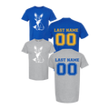 Sunset Fox W/ Name & Number Tee