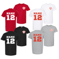 Harundale Soccer w/ Name & Number Tee