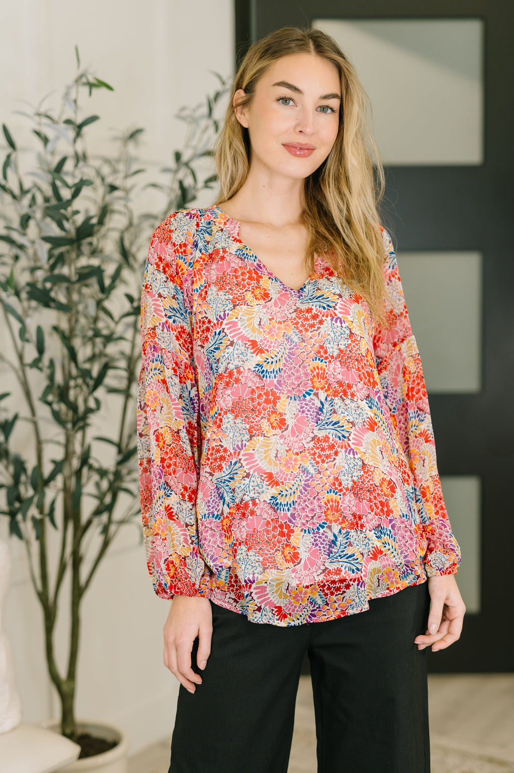 The Graceful Glow Blouse