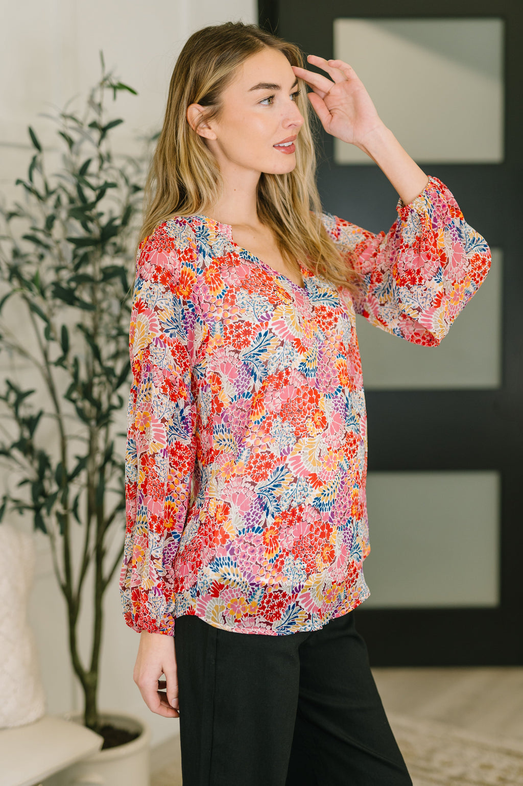 The Graceful Glow Blouse