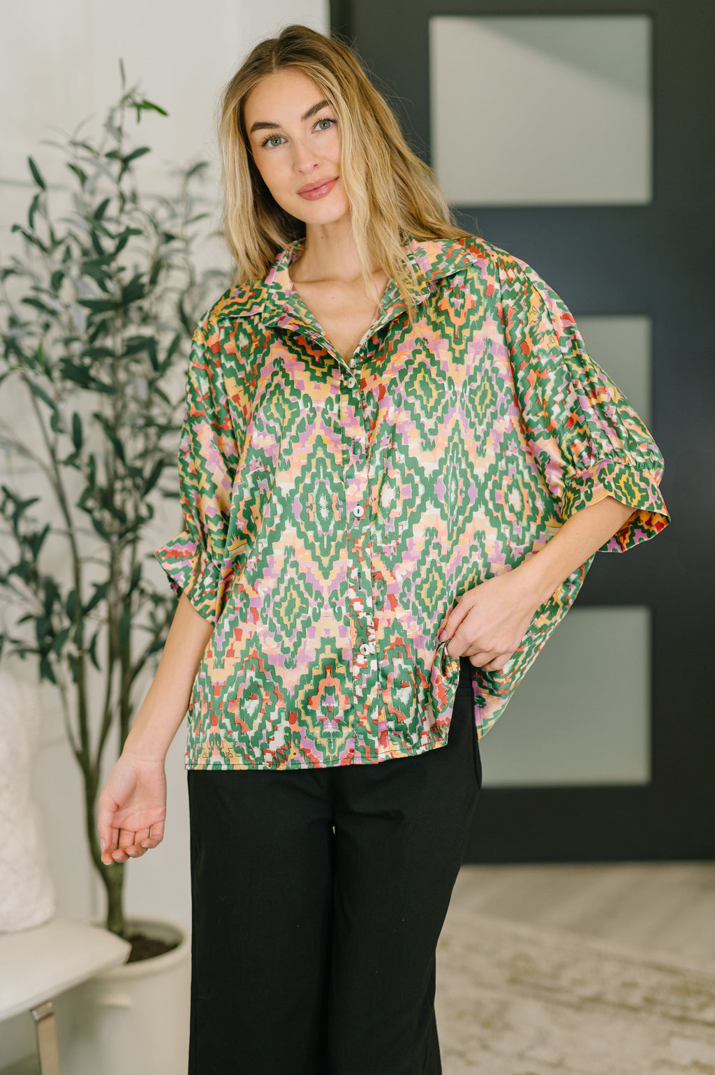 The Satin State of Mind Top
