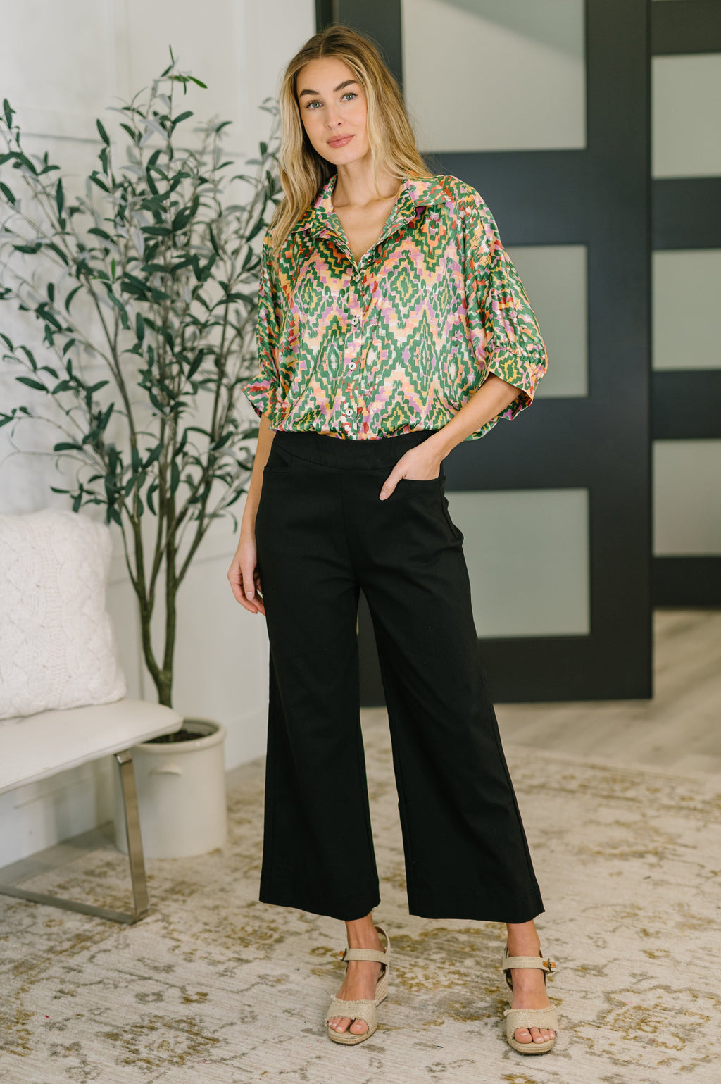 The Satin State of Mind Top