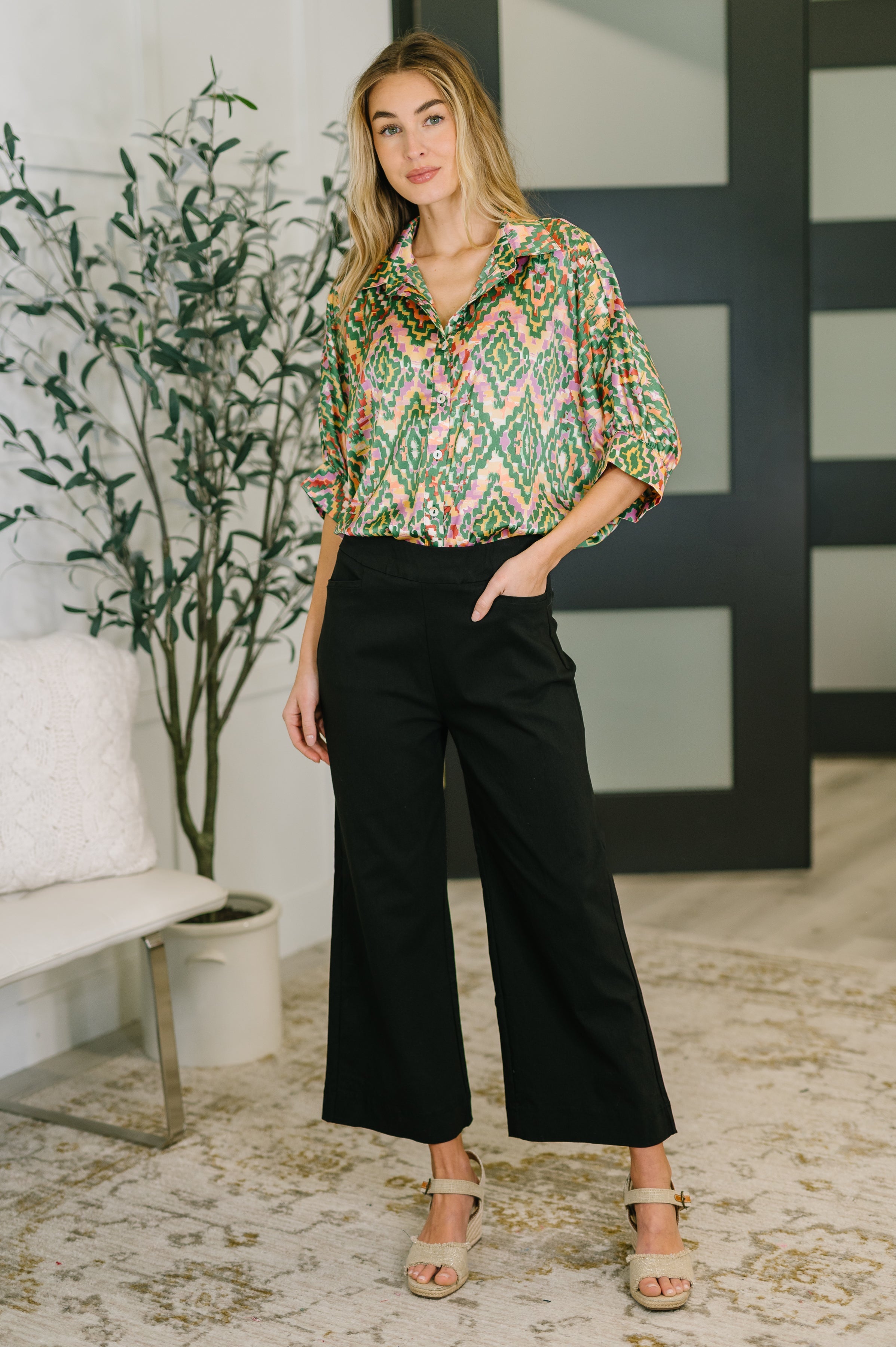 The Satin State of Mind Top