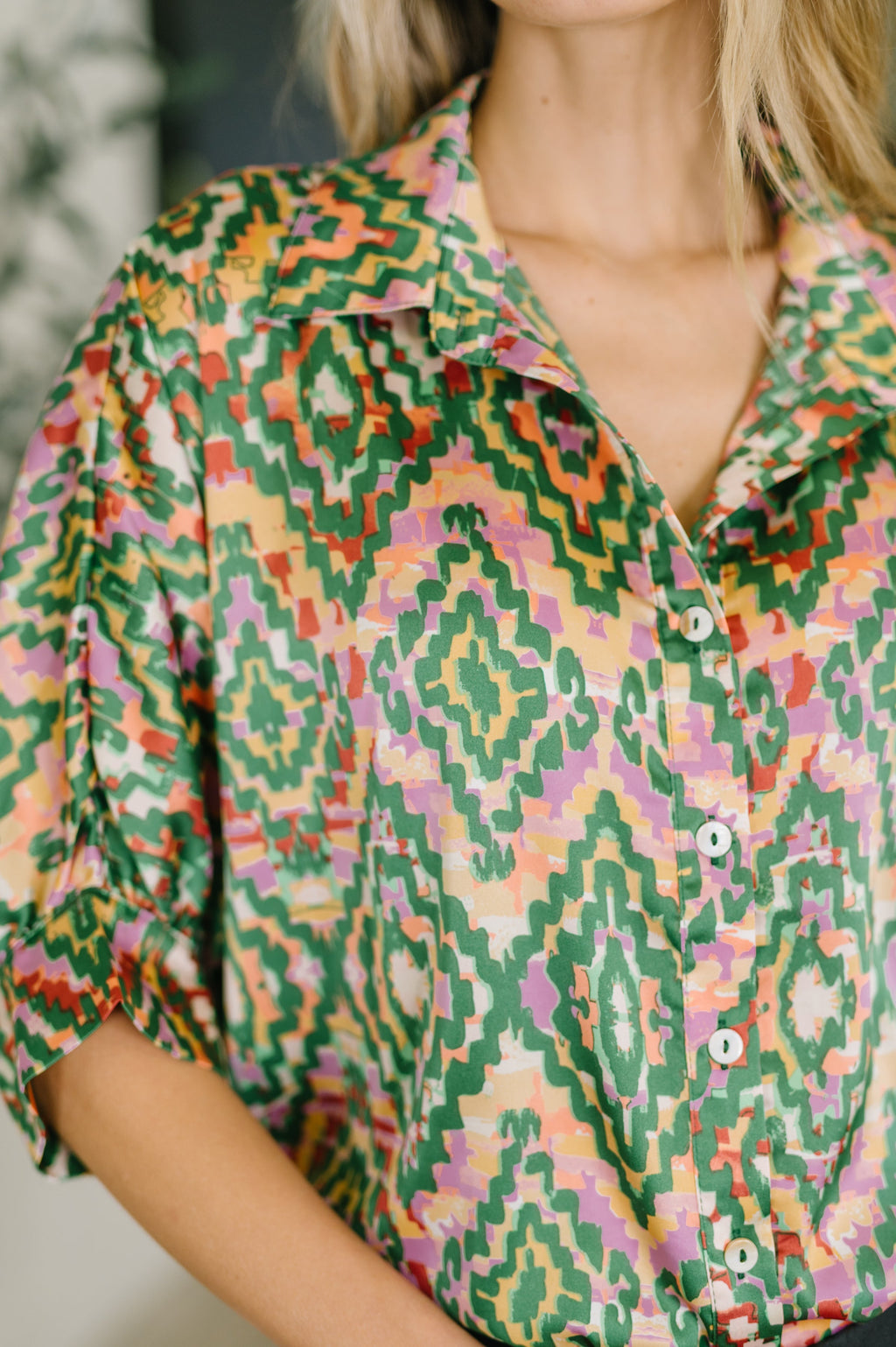 The Satin State of Mind Top