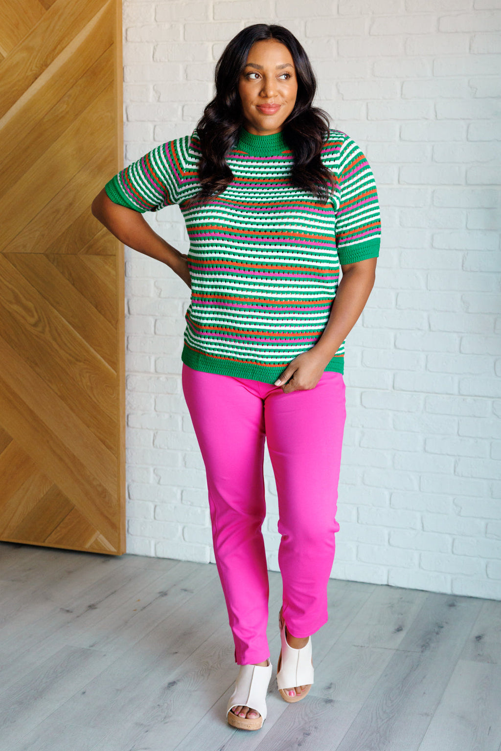 The Flirt & Flow Knit Top