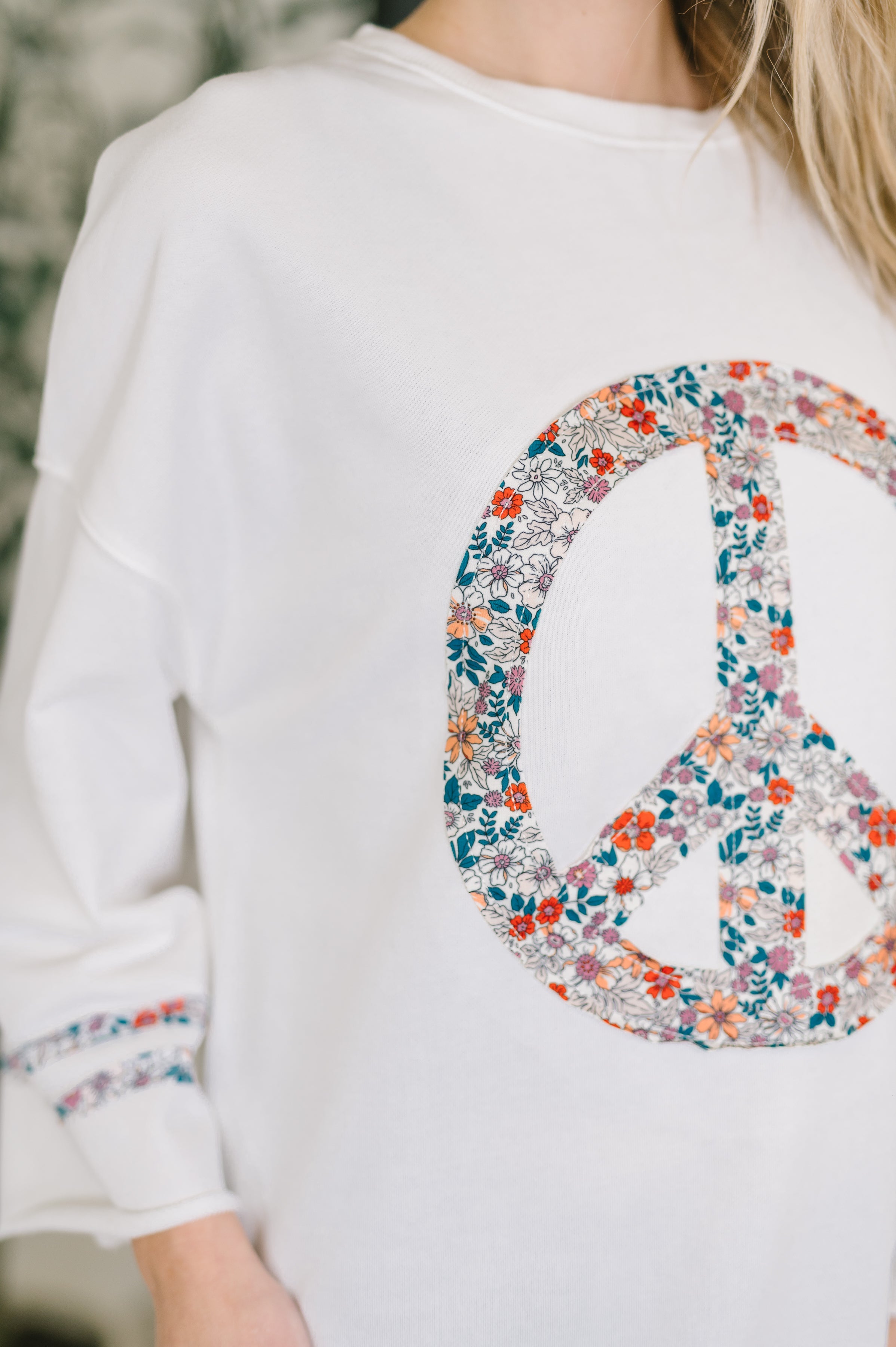 The Peace & Petals Pullover