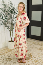 The Petals & Postcards Balloon Sleeve Dress