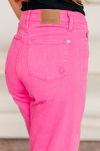 Judy Blue High Rise Garment Dyed 90's Straight Jeans