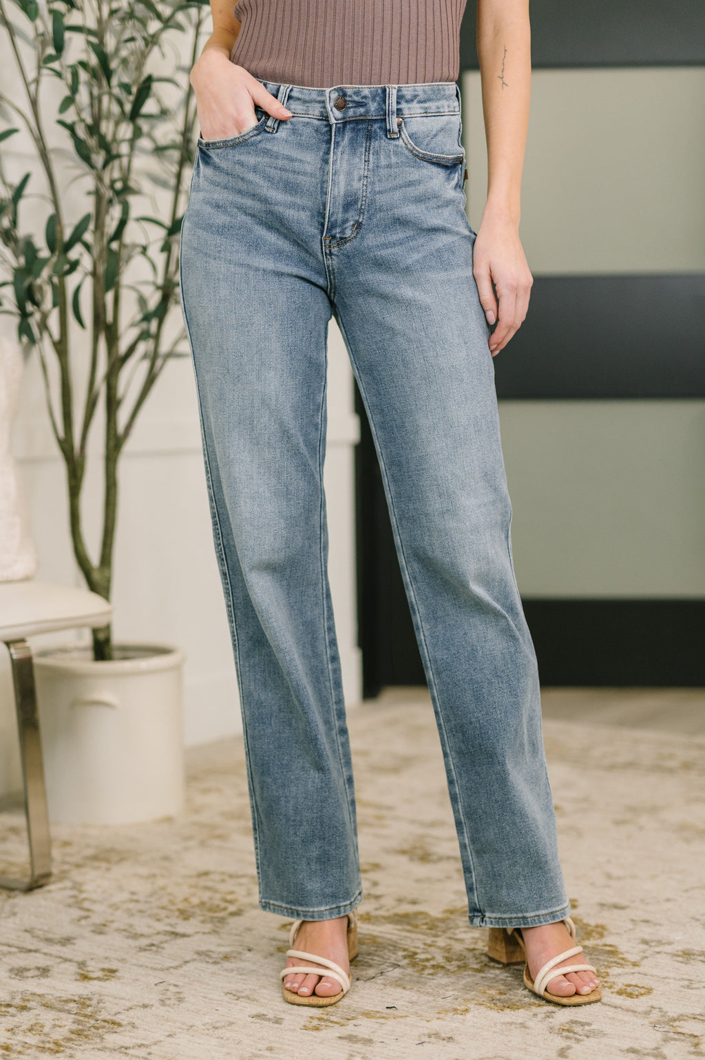 The Smooth Operator Slim Straight Judy Blue Jeans