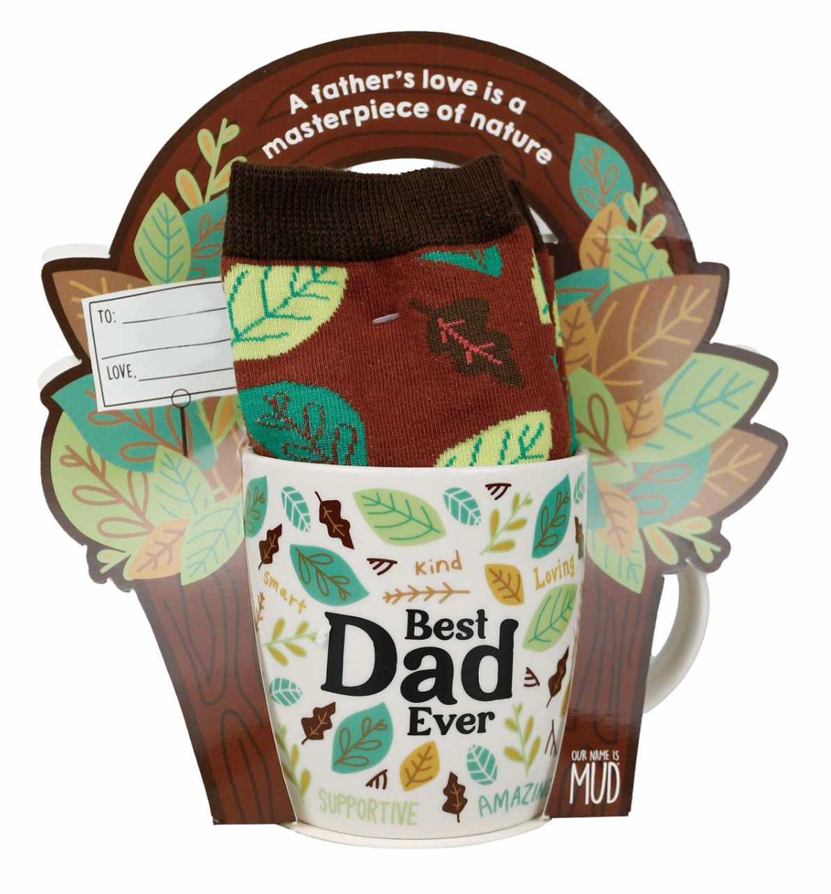 Best Dad Mug Sock Set