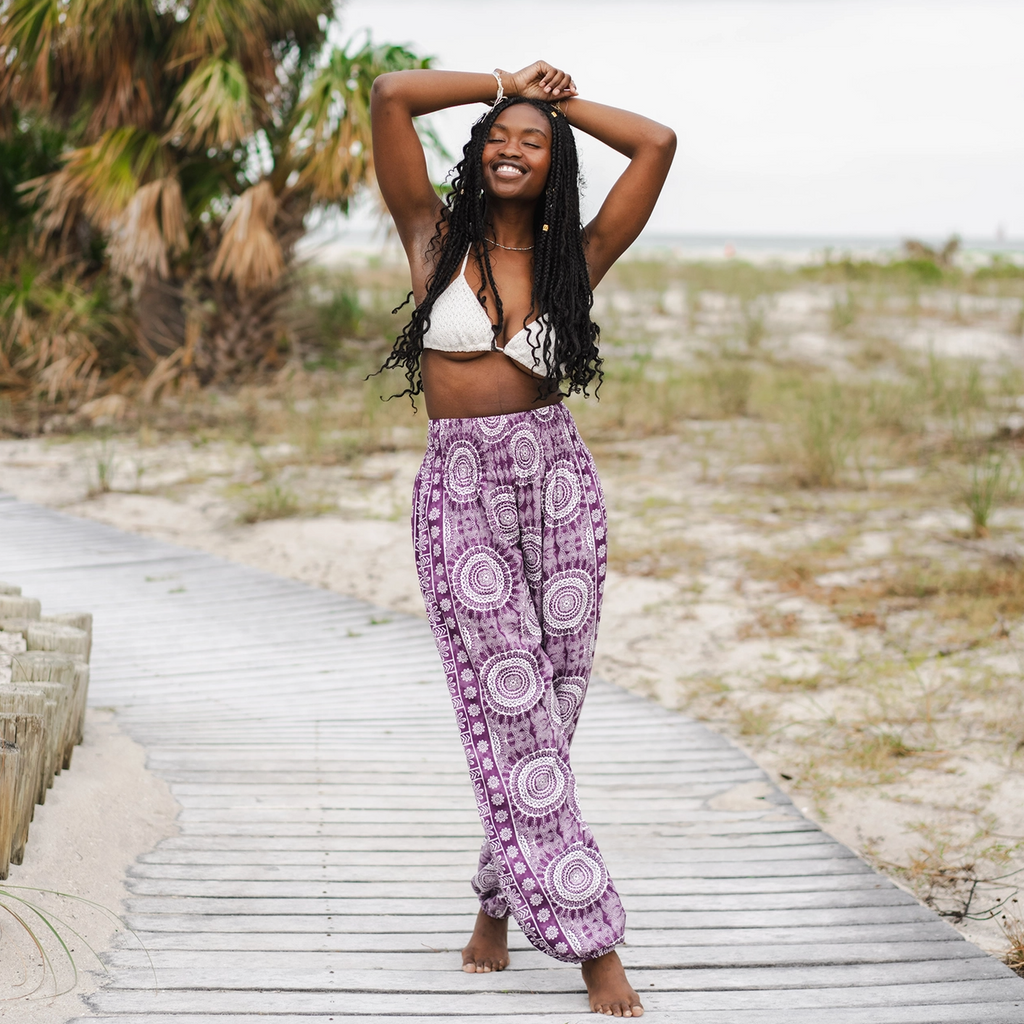 Amethyst Shores Harem Pants