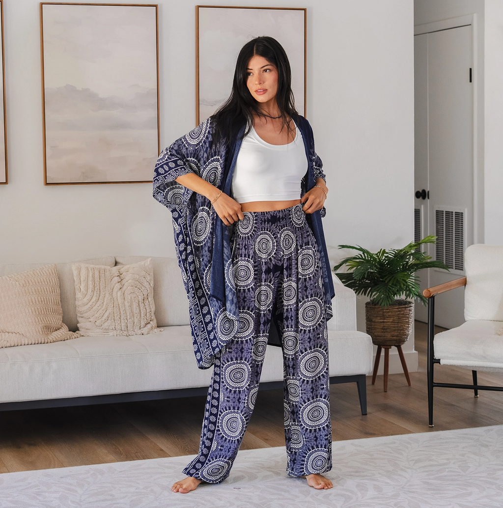 Midnight Tide Harem Pants