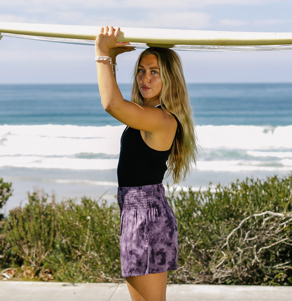 Plum Paradise Shorts