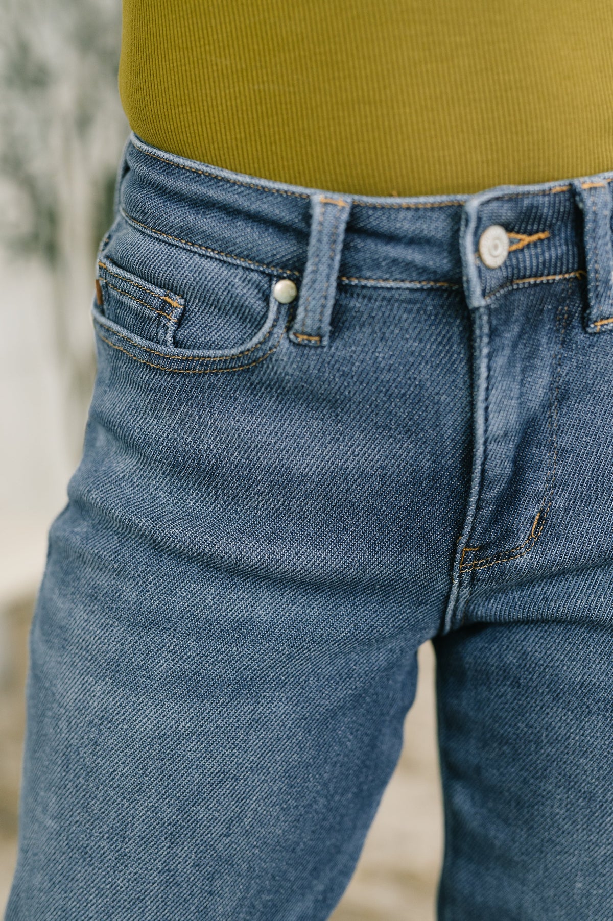 Mid Rise Billie Boyfriend Jean - Dark Cozy Indigo