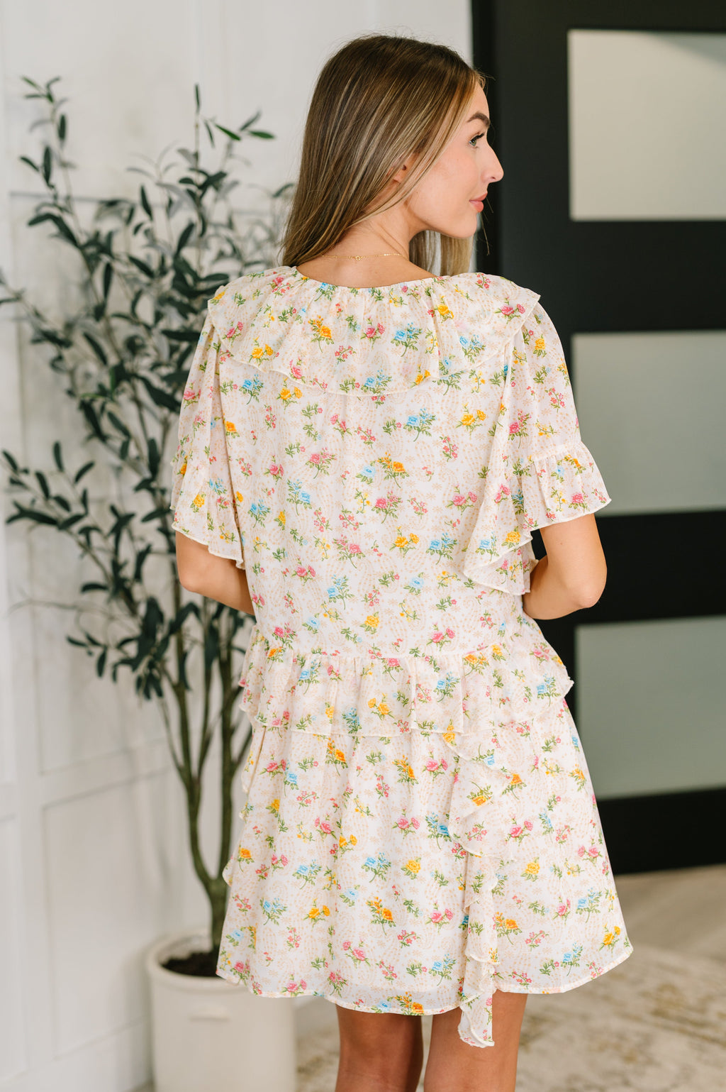 The Whispering Petals Dress