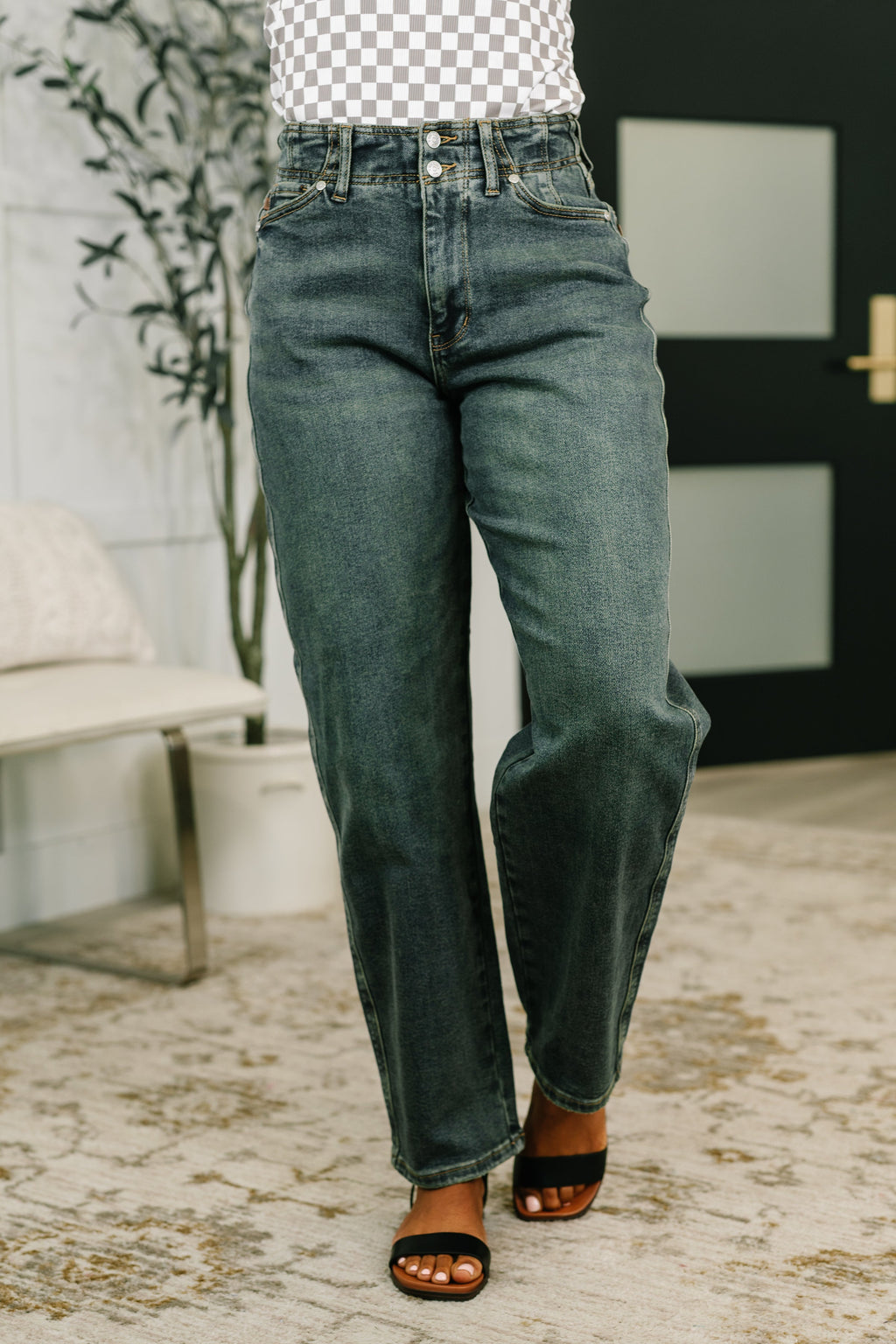 Teressa High Waist Marlow Jean