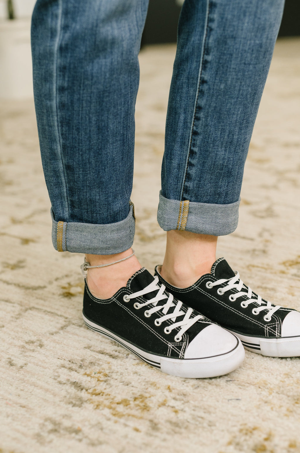 Mid Rise Boyfriend Jean - Everyday Indigo
