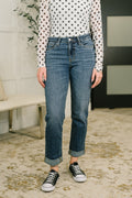 Mid Rise Boyfriend Jean - Everyday Indigo