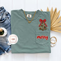 Merry Tree Pocket Tee