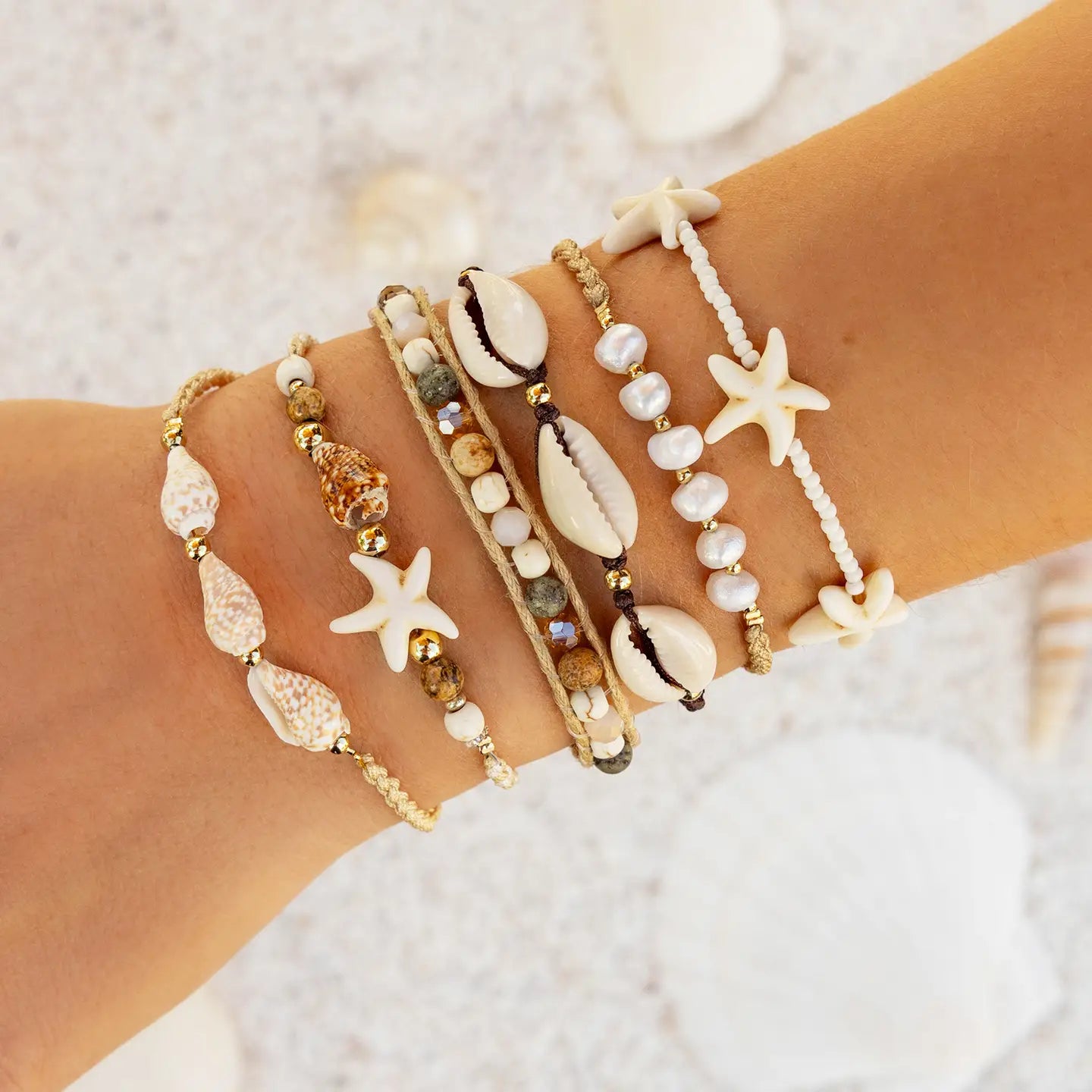 Lost At Sea Braided Sea Star Bracelet