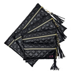 Heirloom Black Reserve Makeup Junkie Bags