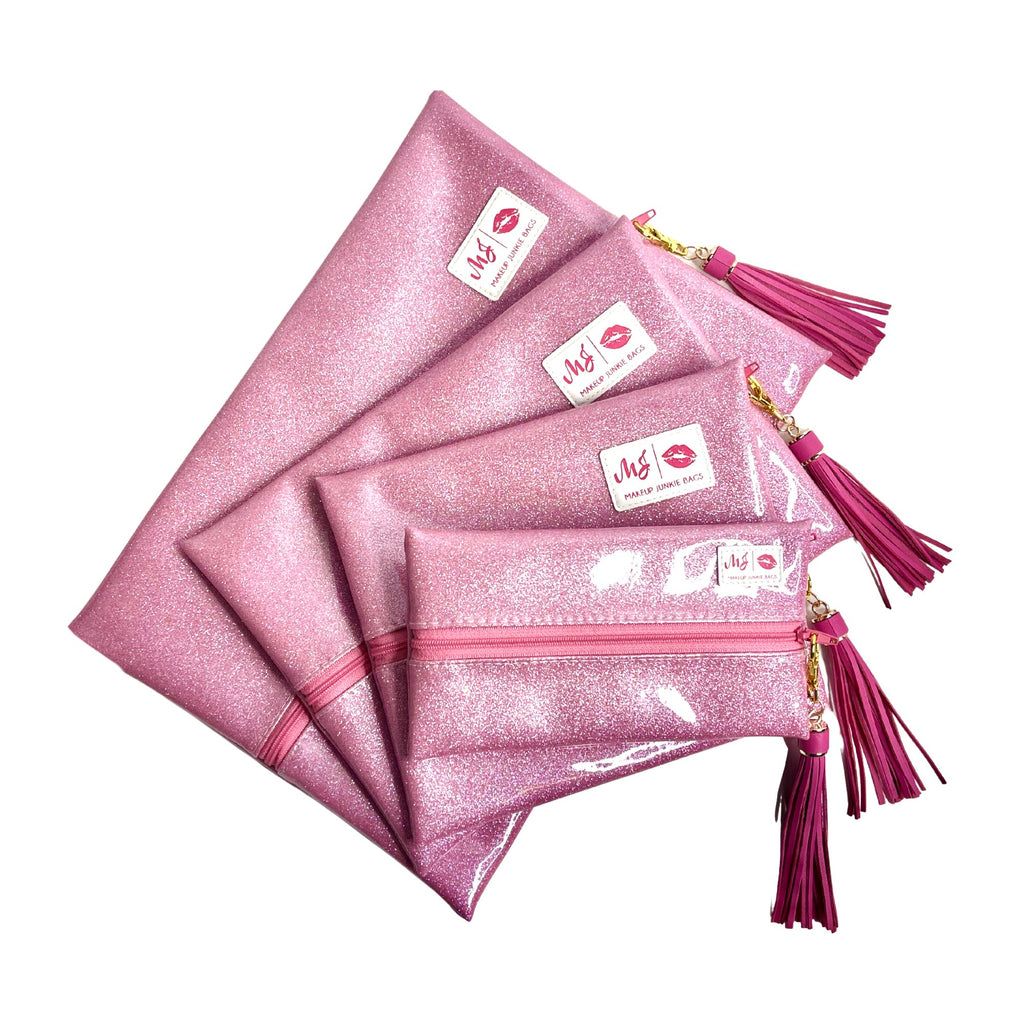 Stardust Bubble Gum Makeup Junkie Bags