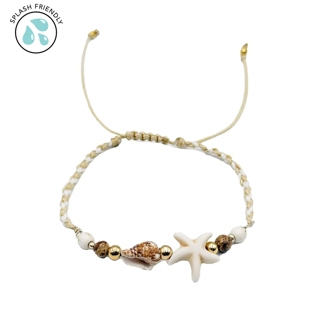Lost At Sea Braided Sea Star Bracelet