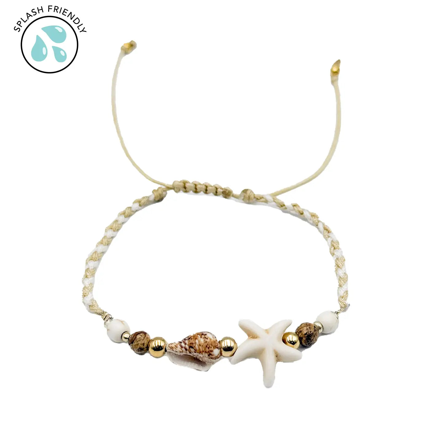 Lost At Sea Braided Sea Star Bracelet