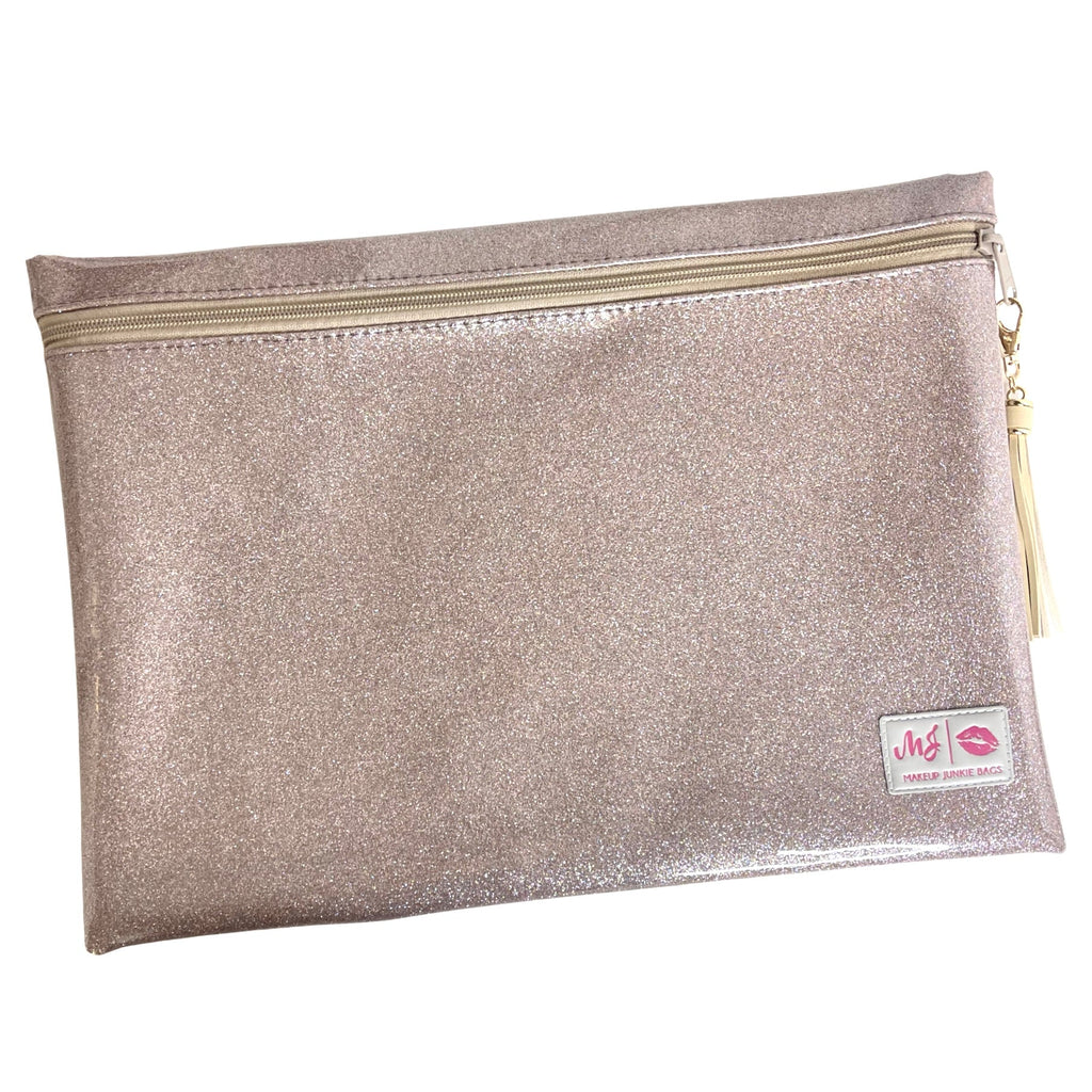 Stardust Champagne Makeup Junkie Bags