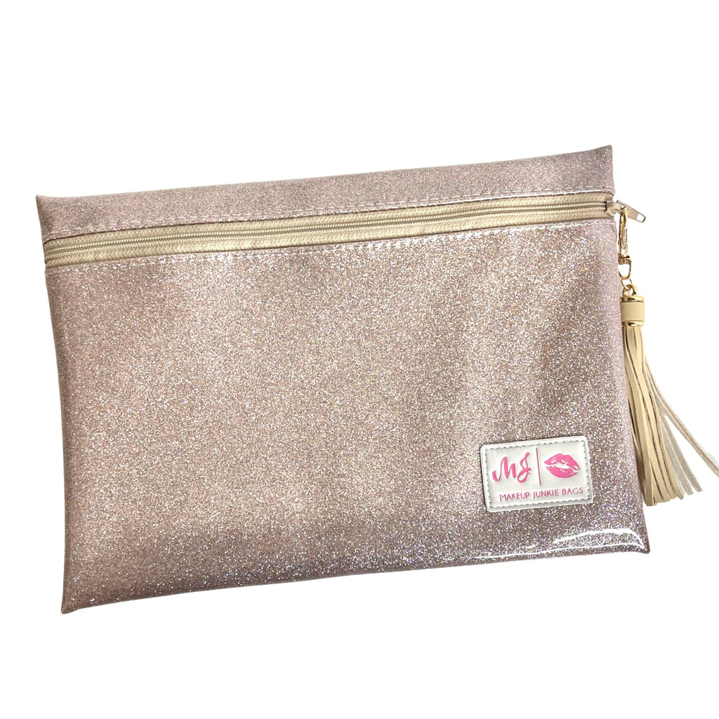 Stardust Champagne Makeup Junkie Bags