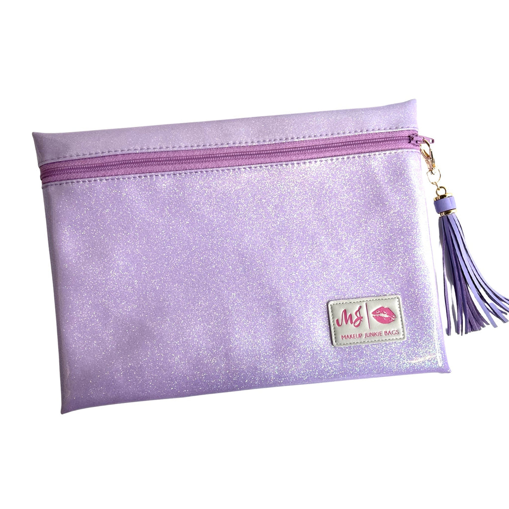 Stardust Lavender Makeup Junkie Bags