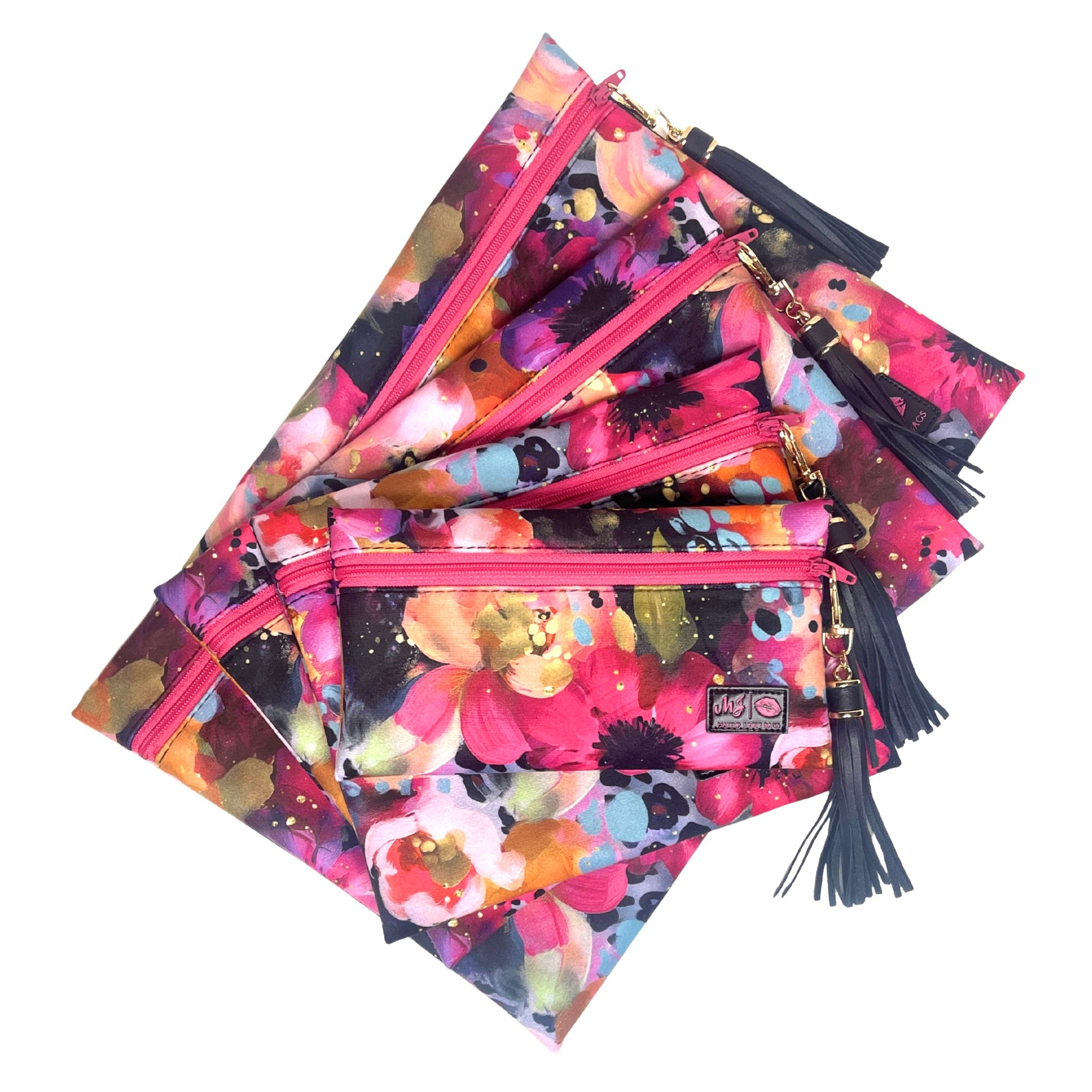 Wild Bloom Makeup Junkie Bags