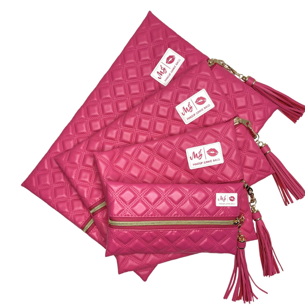 Heirloom Rose Makeup Junkie Bags