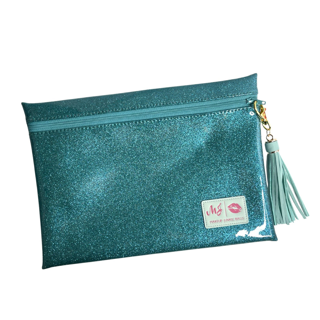 Stardust Turquoise Makeup Junkie Bags