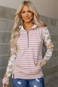 Rose Over Bros Ampersand HalfZip Sweatshirt