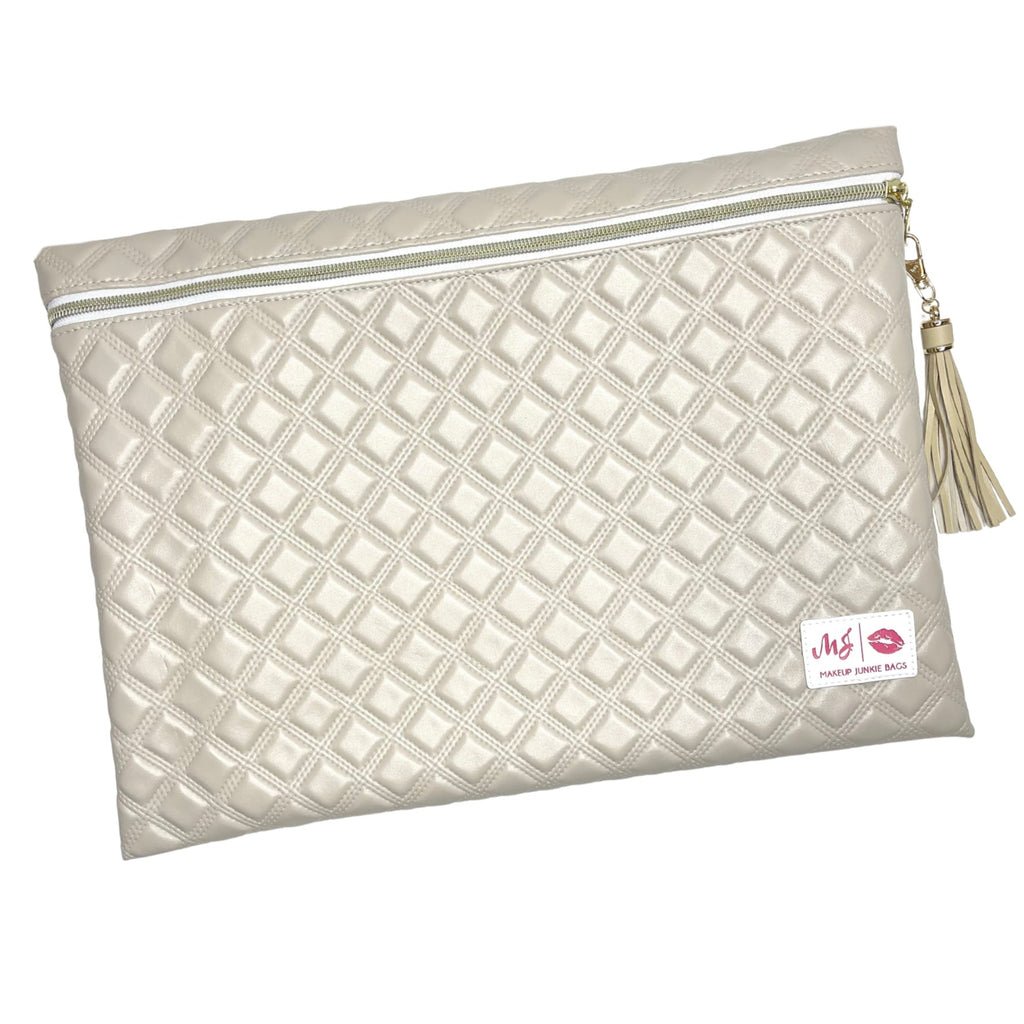 Heirloom Linen Makeup Junkie Bags