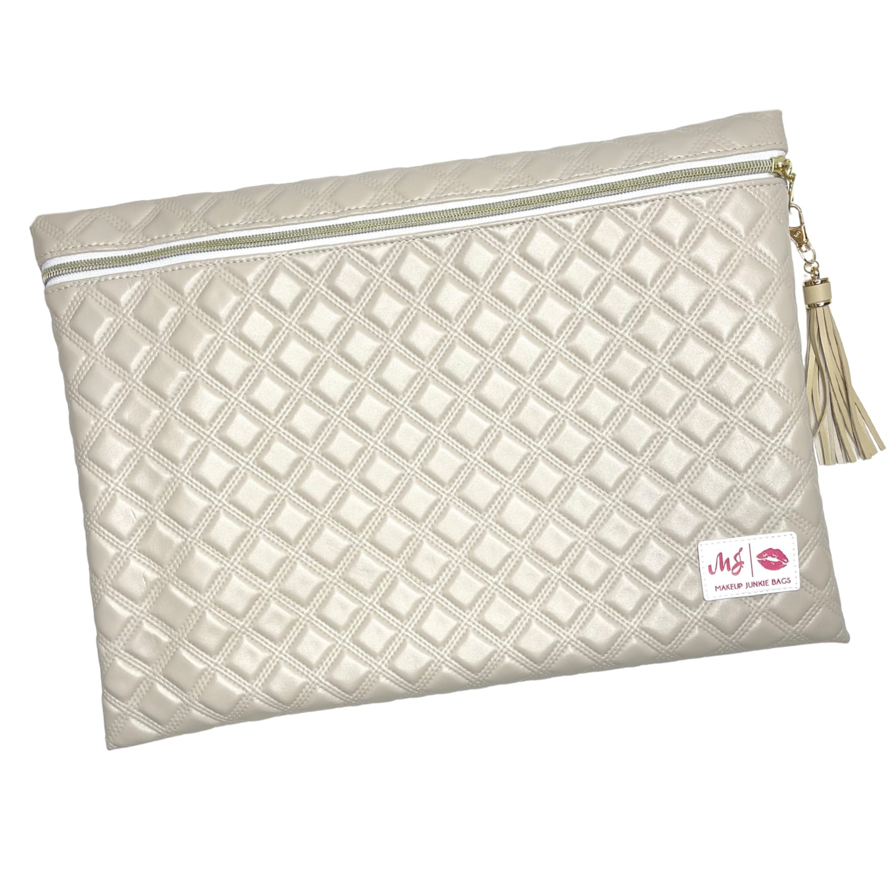 Heirloom Linen Makeup Junkie Bags