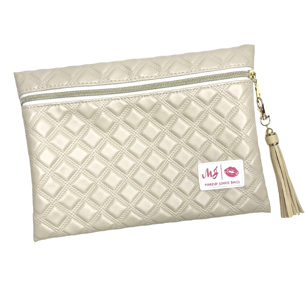 Heirloom Linen Makeup Junkie Bags